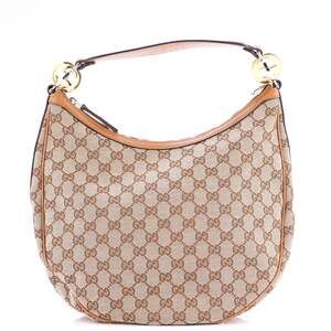 Gucci Twins Hobo Gg Canvas Medium #241135G91B